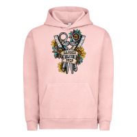 Pigment Salmon barber shop Urban Hoodie - SublimationCraftShop