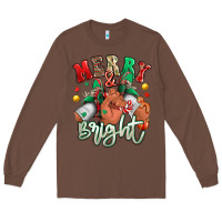 Chestnut merry and bright black man sneakers Long Sleeve Tee - RanaPortraitStore