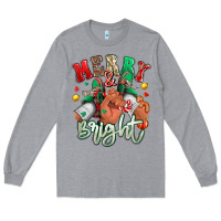 Heather Grey merry and bright black man sneakers Long Sleeve Tee - RanaPortraitStore