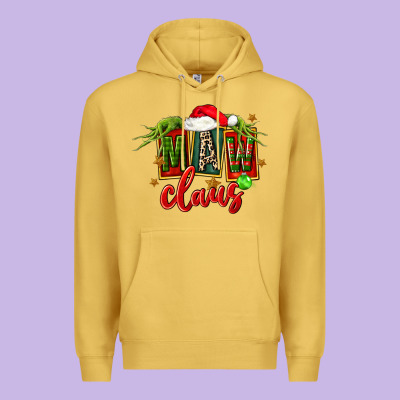 Christmas Maw Claus Premium Hoodie Designed By Fadigitalartstudio