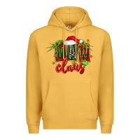 Mustard christmas maw claus Premium Hoodie - FaDigitalArtStudio