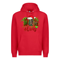 Red christmas maw claus Premium Hoodie - FaDigitalArtStudio