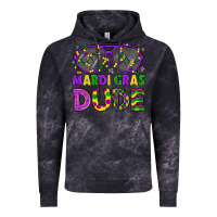 Cloud Black mardi gras celebration design Vintage Hoodie - LillyAllenDesigns