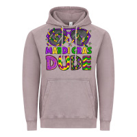 Vintage Zinc mardi gras celebration design Vintage Hoodie - LillyAllenDesigns