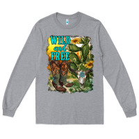 Wild And Free Cowgirl Boots Long Sleeve Tee | Teevron