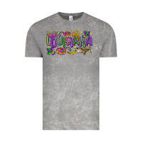 Cloud Rock louisiana mardi gras Vintage Tee - LillyAllenDesigns