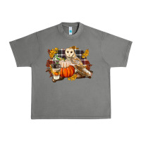 Tornado Fall Barn Owl Urban Heavy Tee - LillyAllenDesigns