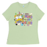 Matcha every bunny's favorite bus driver malia Ladies Tee - MaliasSmallBusiness