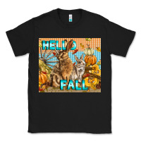 Black Hello Fall Classic Tee - LillyAllenDesigns