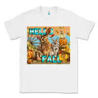 White Hello Fall Classic Tee - LillyAllenDesigns