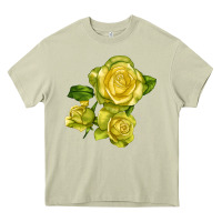 Mossy st. patrick rose Heavy Core Tee - LillyAllenDesigns