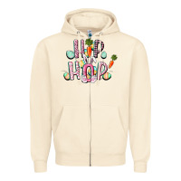 Sandshell Hip hop Easter Zipper Hoodie - CowGirlArtShop