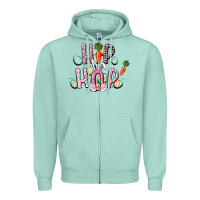 Seafoam Hip hop Easter Zipper Hoodie - CowGirlArtShop