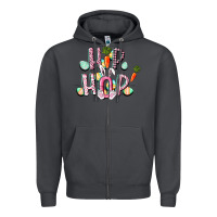 Smoke Hip hop Easter Zipper Hoodie - CowGirlArtShop
