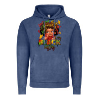 Vintage Denim empowering black heritage Vintage Hoodie - LillyAllenDesigns