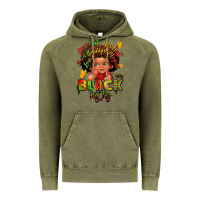 Vintage Olive empowering black heritage Vintage Hoodie - LillyAllenDesigns