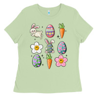 Matcha easter doodles Ladies Tee - MaliasSmallBusiness
