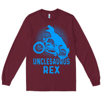 Burgundy unclesaurus rex Long Sleeve Tee - Bettercallsaul