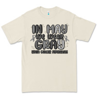 Bone in may we wear gray brain cancer awareness Premium Tee - MaliasSmallBusiness