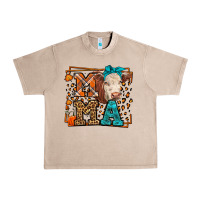 French Oak Western Fall Cow Mama Urban Heavy Tee - LillyAllenDesigns