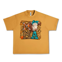 Peanut Butter Western Fall Cow Mama Urban Heavy Tee - LillyAllenDesigns