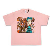 Salmon Western Fall Cow Mama Urban Heavy Tee - LillyAllenDesigns