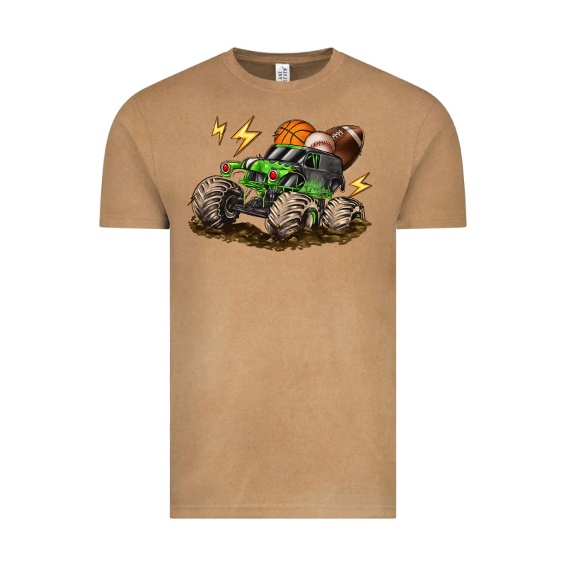 Monster Truck Sports Vintage Tee by LillyAllenDesigns | Teevron