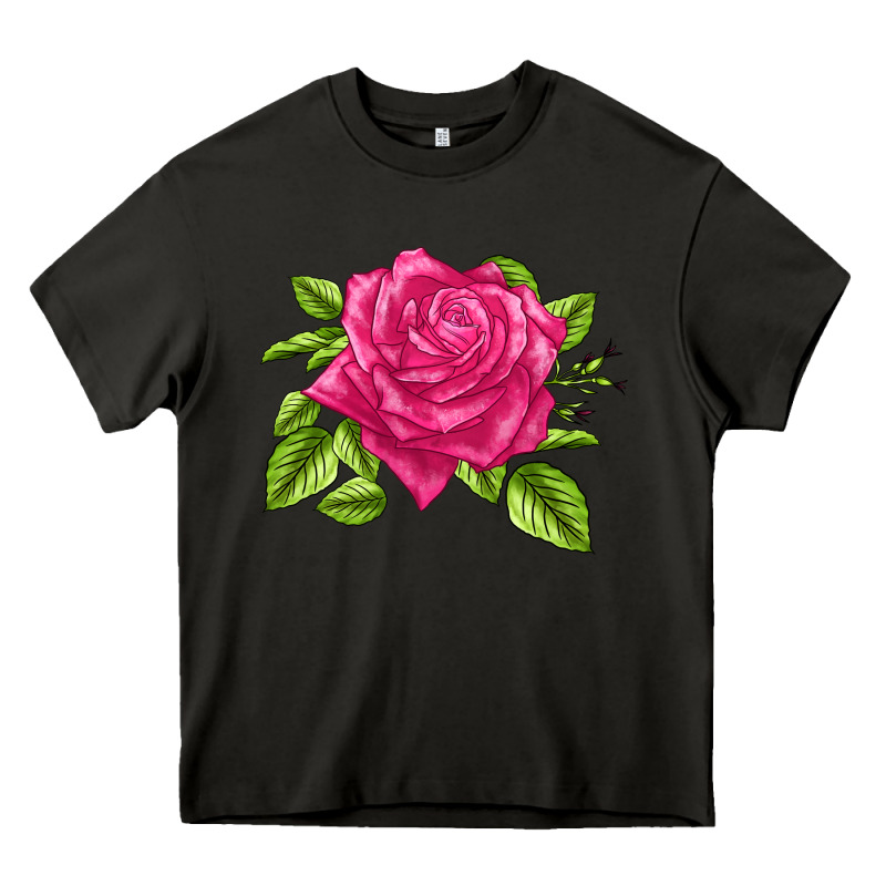 Perfume Delight Rose Heavy Core Tee by LillyAllenDesigns | Teevron