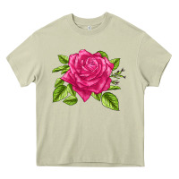 Mossy perfume delight rose Heavy Core Tee - LillyAllenDesigns