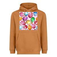 Meerkat Easter Eggs Seamless Pattern Heavyweight Hoodie - BundleAndBundleShop