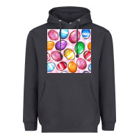 Smoke Easter Eggs Seamless Pattern Heavyweight Hoodie - BundleAndBundleShop