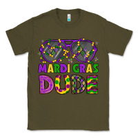 Army Green mardi gras celebration design Classic Tee - LillyAllenDesigns