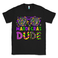 Black mardi gras celebration design Classic Tee - LillyAllenDesigns