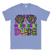 Colony Blue mardi gras celebration design Classic Tee - LillyAllenDesigns
