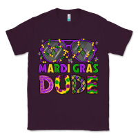 Plum mardi gras celebration design Classic Tee - LillyAllenDesigns