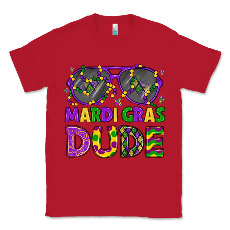 Mardi Gras Celebration Design Classic Tee by LillyAllenDesigns | Teevron
