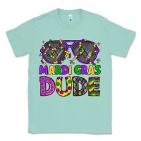 Seafoam mardi gras celebration design Classic Tee - LillyAllenDesigns
