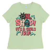 Matcha oh ship it's a girls trip Ladies Tee - MaliasSmallBusiness