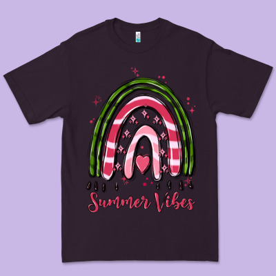 Summer Vibes Premium Tee Designed By Maliassmallbusiness