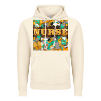 Vintage Artic Green And Yellow Nurse Vintage Hoodie - LillyAllenDesigns