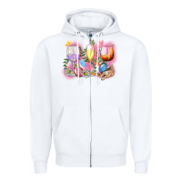 White Easter wine glasses  Easter Day Zipper Hoodie - CowGirlArtShop