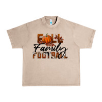 French Oak Fall Family Football Urban Heavy Tee - LillyAllenDesigns