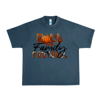 Midnight Navy Fall Family Football Urban Heavy Tee - LillyAllenDesigns