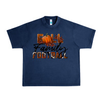 Navy Fall Family Football Urban Heavy Tee - LillyAllenDesigns