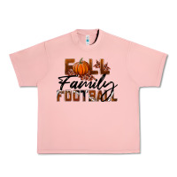 Salmon Fall Family Football Urban Heavy Tee - LillyAllenDesigns
