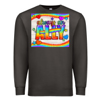 Smoke Always An Ally Pride LGBTQ+ Tumbler Premium Sweatshirt - BundleAndBundleShop