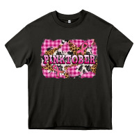 Asphalt pinktober with cancer ribbon Heavy Core Tee - AdoDesignShop