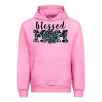 Fuchsia Pink blessed mom Urban Hoodie - SublimationCraftShop