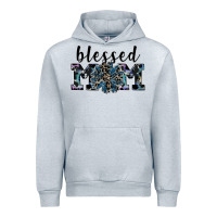 Heather Grey blessed mom Urban Hoodie - SublimationCraftShop