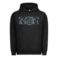 Pigment Black blessed mom Urban Hoodie - SublimationCraftShop
